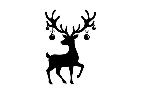 Christmas Reindeer Charm Vector Illustrations Review