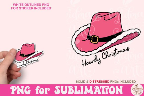 Howdy Christmas PNG: Festive Illustrations for Blogs
